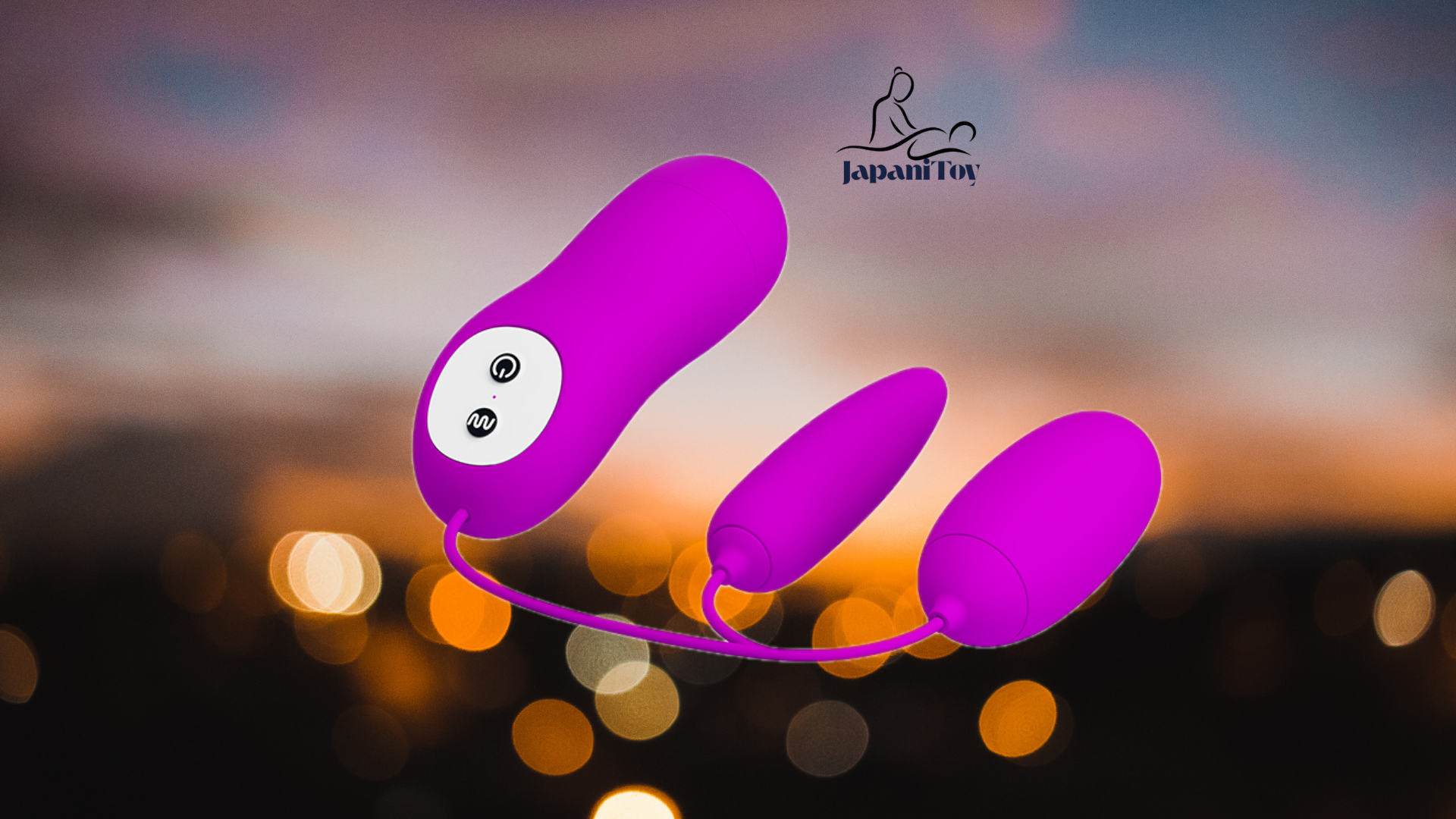 Double Egg Silicone Vibrator