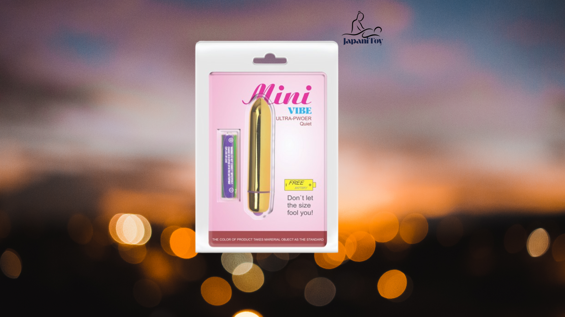 Gold 10-Speed Ignition Bullet Vibrator