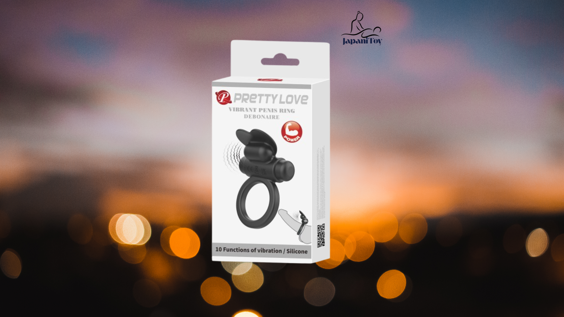 Silicone Cock Ring with Vibration