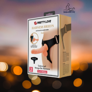 Realistic Strap-On Dildo Harness