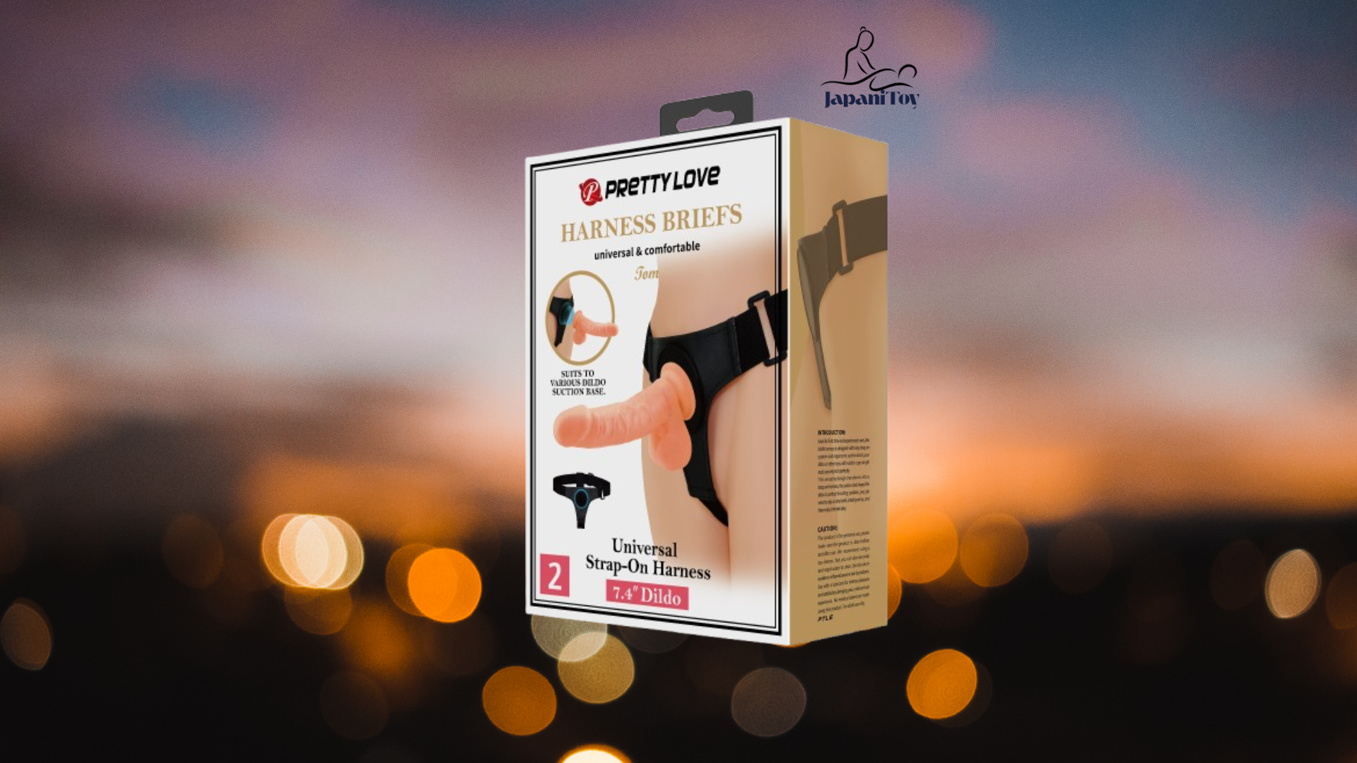 Realistic Strap-On Dildo Harness