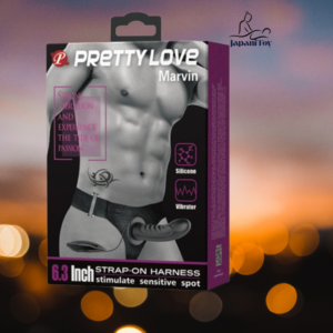 Strap-On Vibrator with Adjustable Harness