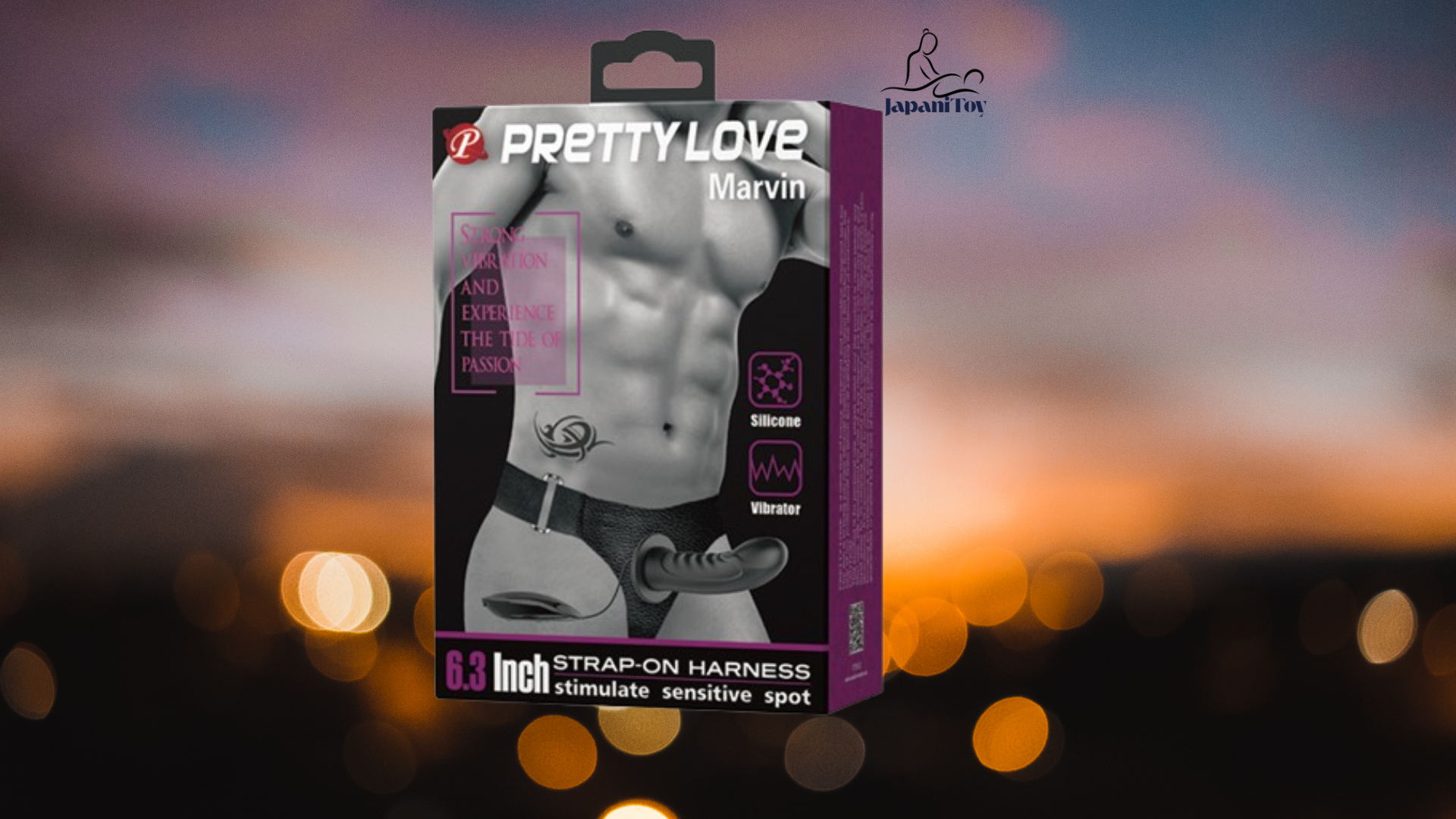 Strap-On Vibrator with Adjustable Harness